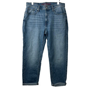 Lucky Brand Jeans Womens 6/28 Boy Mid Rise Relaxed Straight Fit Y2K Denim A9